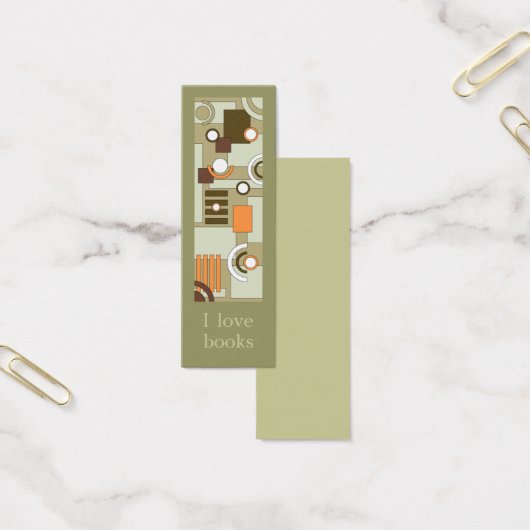 Retro Bladwijzer ontwerp Mini Visitekaartjes (Kantoor)