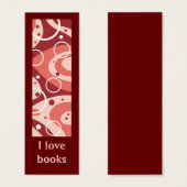 Retro Bladwijzer ontwerp Mini Visitekaartjes (Voorkant /achterkant)