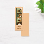 Retro Bladwijzer ontwerp Mini Visitekaartjes (Bureau)