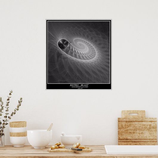 RETRO - BLAST POSTER (Keuken)