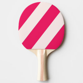 Retro Blau Crushing Vette Strepen Tafeltennisbatje