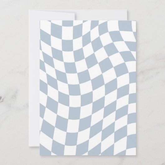 Retro Blauw Race Auto Snel Een 1e Verjaardag Kaart (Achterkant)