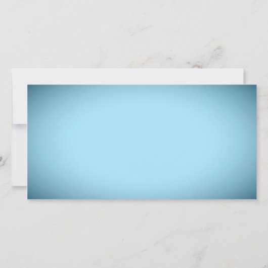 Retro Blauw Vignet Fotocollage Filmstrip Save The Date (Achterkant)