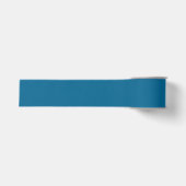 Retro Blauwe Effen Ontwerp Grosgrain Lint (Voorkant)