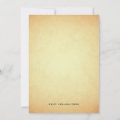  Retro Blauwgroen Bloemen Fiets Baby shower Kaart (Achterkant)