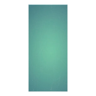 Retro Blauwgroen BlueGreen Turquoise Promotion Reclamekaart