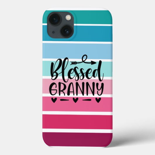 Retro Blessed Granny Case-Mate iPhone Case (Achterkant)