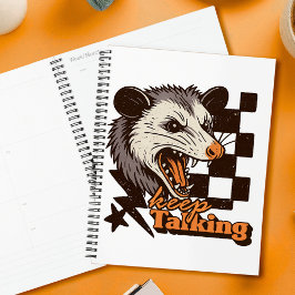 Retro Blijf praten Feral Possum: Angry Wild Animal Planner