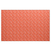 Retro bliksemschicht onweer flits rood stof (Yard (91,4 cm))