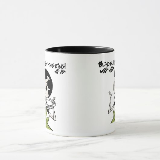 Retro Bling Ring Mok (Midden)