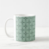 Retro Bliss Mok, Sage Koffiemok (Links)