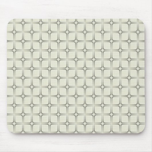 Retro Bliss Mousepad, Ivory Muismat (Voorkant)