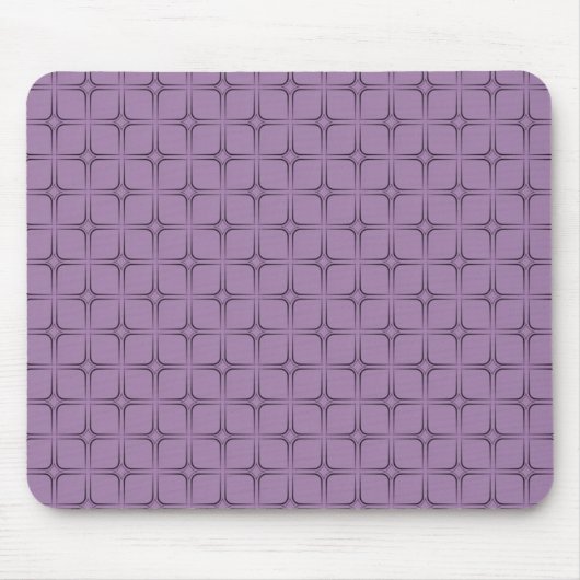 Retro Bliss Mousepad, Lavender Muismat (Voorkant)
