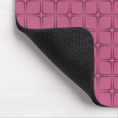 Retro Bliss Mousepad, Roze Muismat (Hoek)