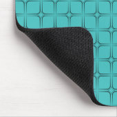 Retro Bliss Mousepad, Turquoise Muismat (Hoek)