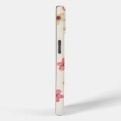 Retro Bloem Bloemen Botanische Vrouwelijke meisjes Case-Mate iPhone Case (Achterkant / Rechts)