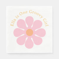 Retro Bloem Groovy Hippie 60s Verjaardag