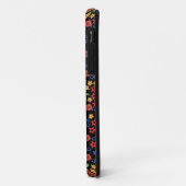 Retro bloem miniprint aangepaste iPhone 5/5s hoes (Achterkant/links)