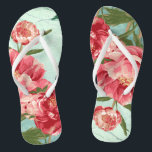 Retro Bloem Mode Chintz Peony n Bird Teenslippers<br><div class="desc">Bijpassende mode accessoires maken een perfect cadeau voor een Couple's Shower of Vrijgezellenfeest Party Cadeau voor de bruid die dit gebruikt als haar uitnodigingssuite. Moderne, retro bloemgestileerde pioenen in heldere frisse kleuren, vooral ideaal voor lente- of zomerbruiloften. Deze bruiloft uitnodigingsset of Collectie is een eigentijdse kijk op een oude school...</div>