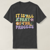 Retro bloem Quotes 2 T-shirt (Design voorkant)