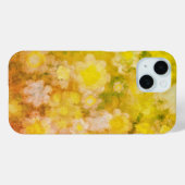Retro Bloemen Abstract Zout Waterverf Schilderen Case-Mate iPhone Case (Achterkant (horizontaal))