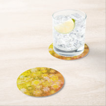 Retro Bloemen Abstract Zout Waterverf Schilderen