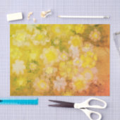 Retro Bloemen Abstract Zout Waterverf Schilderen Tissuepapier (Craft)