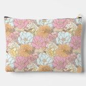 Retro Bloemen Bloemen Bloemen Bloemen Pastel Naam  Etui (Achterkant)