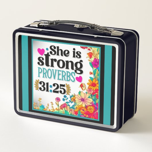 Retro Bloemen Inspirerend (Achterkant)