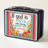 Retro Bloemen Inspirerend (Achterkant)