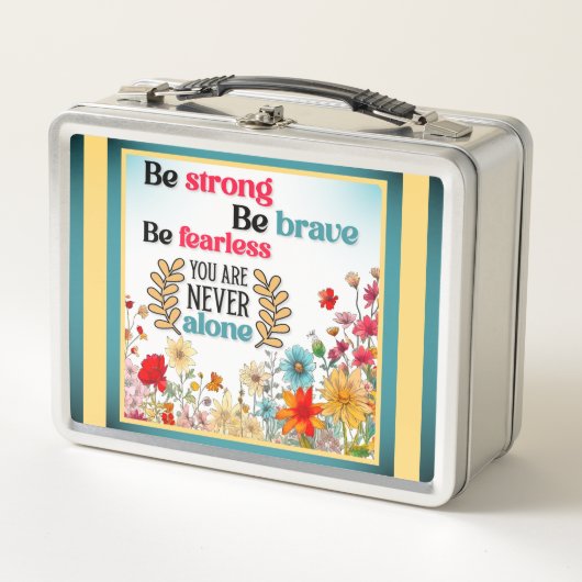 Retro Bloemen Inspirerend (Voorkant)