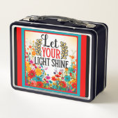 Retro Bloemen Inspirerend (Achterkant)