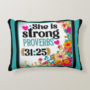 Retro Bloemen Inspirerend Accent Kussen