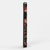 Retro bloemen met schedelpatroon Case-Mate iPhone case (Achterkant/rechts)