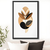  Retro Bloemen Midden Eeuw Modern Poster