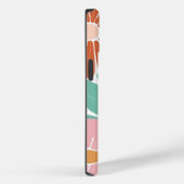 Retro Bloemen Patroon Aangepaste naam Case-Mate iPhone Case (Achterkant / Rechts)