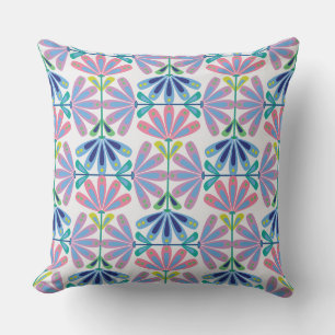 Retro Bloemen Serie 01 Medium Kussen
