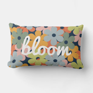 Retro Bloemen Sierkussen voor Meisjes Kamer Kussen