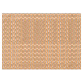 Retro Bloemen Tafelkleed Bruin Terracotta Stijl (Voorkant (Horizontaal))
