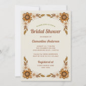 Retro Bloemen | VRIJGEZELLENFEEST Kaart (Voorkant)