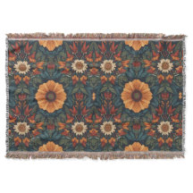 Retro bloemendekentje voor nieuw huis