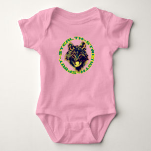 retro bloemendesign romper