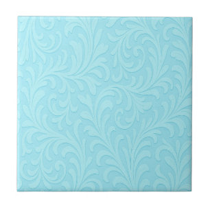 retro bloemendesign tegeltje