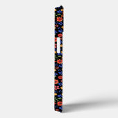 Retro bloemendruk op maat Case-Mate iPad-hoesje iPhone Case (Achterkant / Rechts)