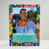Retro bloemengeschenken voor Afro-Amerikaanse doch Fotoblokken