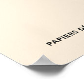 Retro Bloemenmarkt Amsterdam Kleurrijke Bloemen Poster (Hoek)