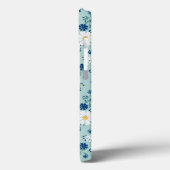 Retro bloemenpatroon met madeliefjes. Case-Mate iPhone case (Achterkant / Links)