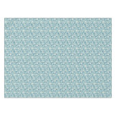 Retro bloemenpatroon met madeliefjes. tafelkleed (Voorkant (Horizontaal))