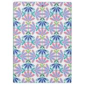 Retro bloemenserie klembord (Achterkant)