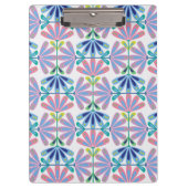 Retro bloemenserie klembord (Voorkant)